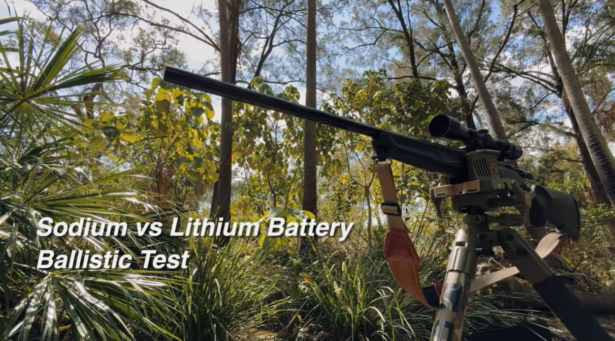 Sodium vs Lithium Battery Ballistic Test
