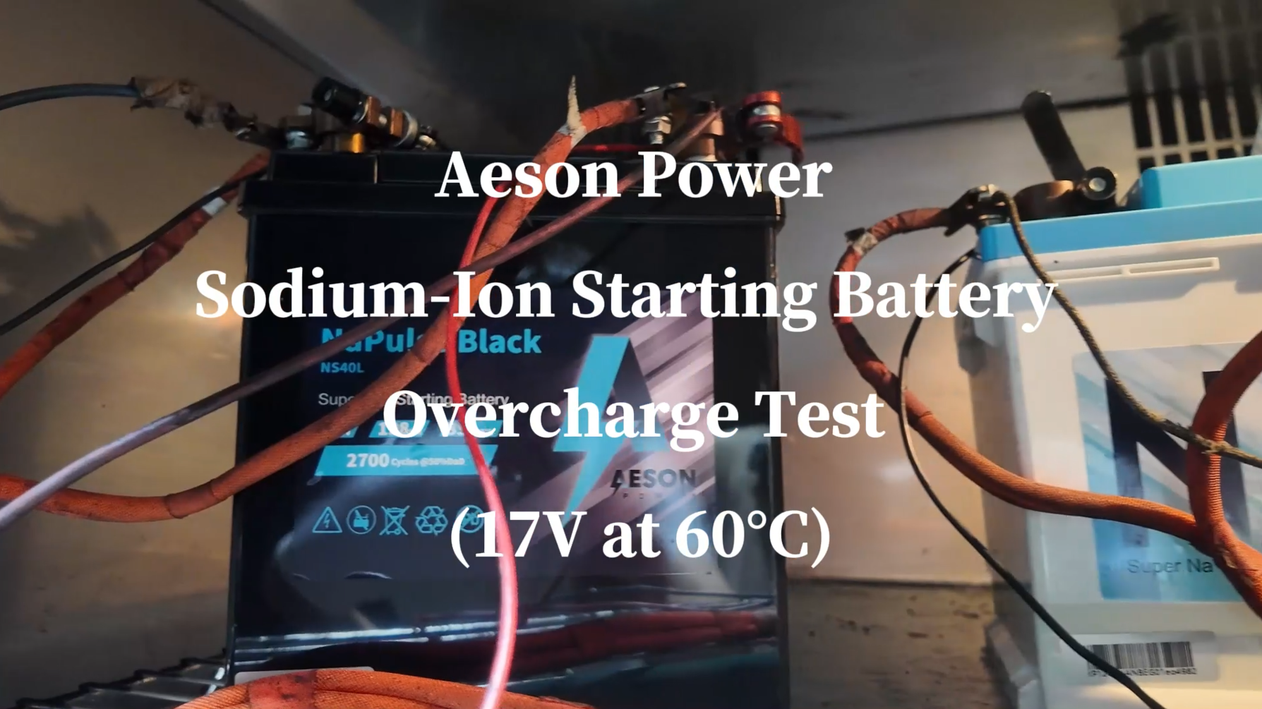 17V Overcharge Test Video