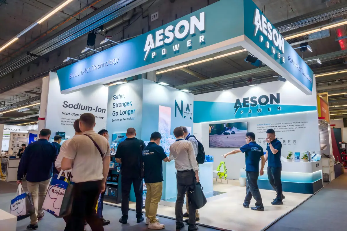 Aeson Power Showcases Advanced Sodium-Ion Auxiliary Battery Solutions at Automechanika Frankfurt 2026